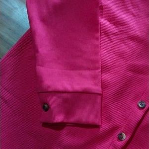 H & M Hot Pink Ripped Shirt For Women