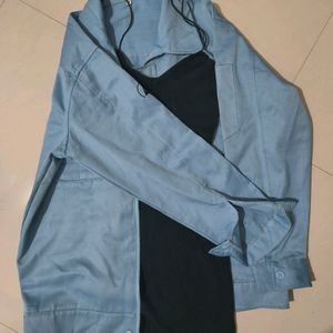 Oversized Blue Jacket