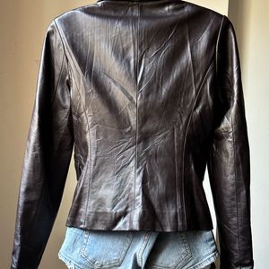 Sheepskin Leather Blazer