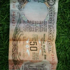 50 Rupees Old Note