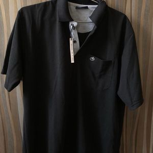 Combo Of Black&Maroon Men Polo Tshirt