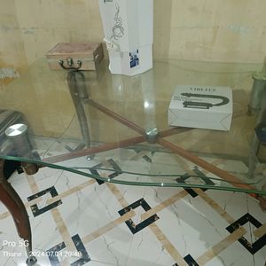 Glass Dining Table Good Condition