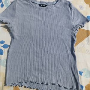 Zudio Grey Top For Women