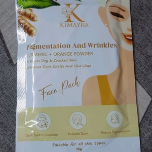 Skincare Face Mask For Pigmentation And Wrinkles