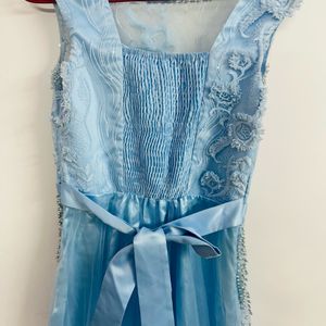 Blue Fairytale Pearl Gown- Padded