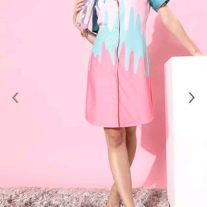 Chic Summers Athena Pink Dress