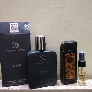 Titan And Heritage Perfume Combo