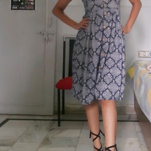 Printed BLUE Sundress