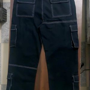 Unisex High-Rise Fit Carpenter Jeans