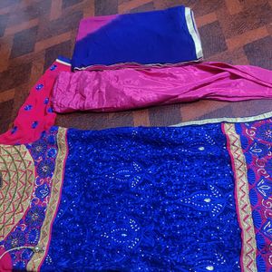 Beautiful Heavy Blue Coloured Kurta Trouser