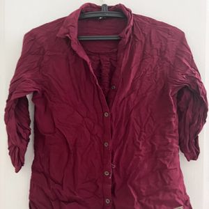 Maroon Roadster Shirt