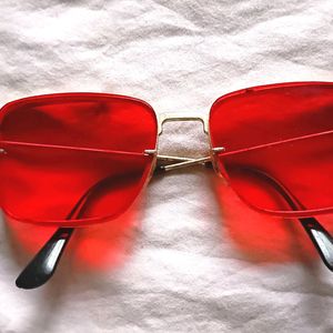 Red Glass Goggles