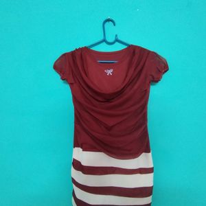 Maroon Top