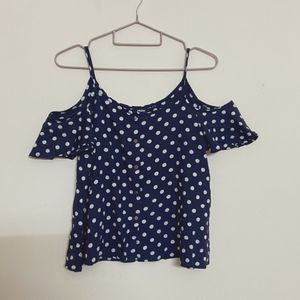 Brand- ONLY, New polka dot off shoulder top