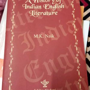 History Of Indian English Literature By M.K. Naik