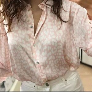 SATIN PRINTED SHIRT