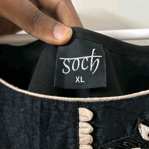 Soch Black Kurta