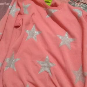 Pink Silver Star, Sweatshirt