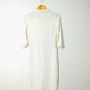 White Casual Kurta (Women's)