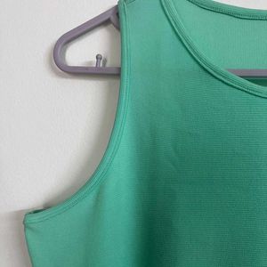 Cyan Green Side Cut Bodycon Dress