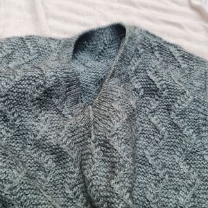 men handwoven sweater