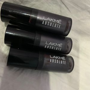 Lakeme Absolute 3 Lipstick