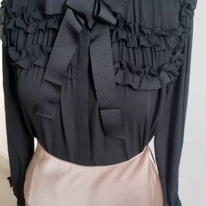 ZARA chiffon blouse