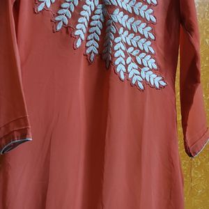 Kurta With Embroidery Work