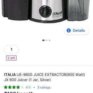 Italia Fruit Juicer