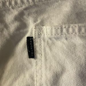 WHITE JEANS (DENIM) FROM FREAKINS