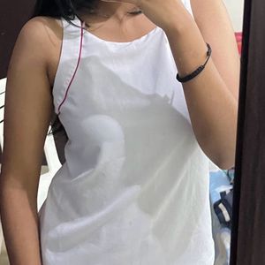 White Tank Top