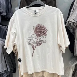 H&M Beige Rose Tee