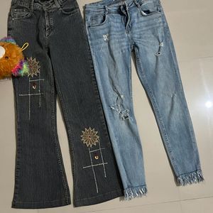 4 Combo Jeans For Girl