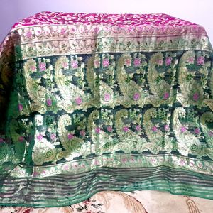 Silk Mark Certified Handloom Pure Georgette