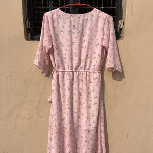 Pink Korean Dress