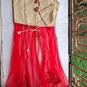 Kurti In Skirt (12-13 Years)