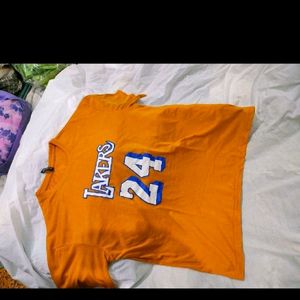 Oversized Tee Shirt, Lakers Print