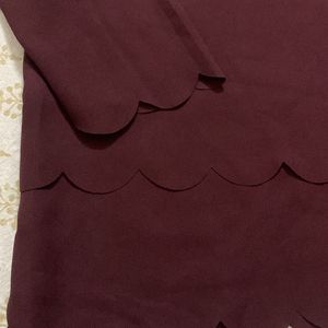 Dark Maroon Top