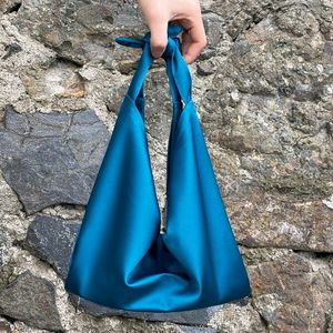 Japanese Satin Knot Purse Bag