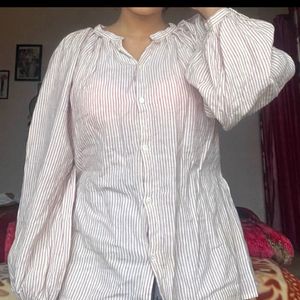 Line Shirt Blouse