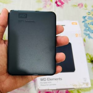 2TB Portable Hard Disk (WD Elements)