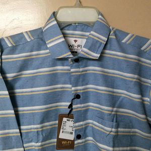 Wifi Blue Lining Shirt