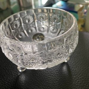 Intricate Crystal Bowl