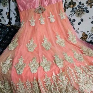 Wedding Wear Gown 3 Piece