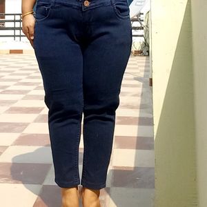 Skinny Fit Jeans For Women Mid Weist