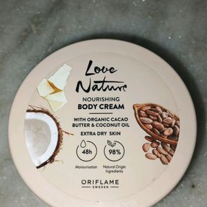 Love Nature Nourishing Body Cream