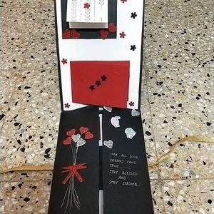 EXPLOSIVE GREETING CARD