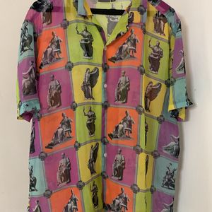 Multicolour Aesthetic Printed Shirt