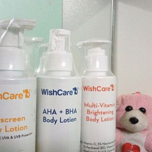 Wishcare Body lotion combo!🧡