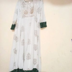 Price Dropped!!!! White Frock